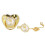 Goldene Krone Z Strass-Schnuller 5,5  4,8 cm 2