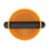Coffee Knock Box Plastic Rubber Grind Disposal Dump Bin with Bar for Coffee Bar Kitchen Yellow 11