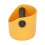 Coffee Knock Box Plastic Rubber Grind Disposal Dump Bin with Bar for Coffee Bar Kitchen Yellow 15