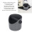 Kaffee Knock Box Grau - 9,98 oz, 10 cm hoch 3