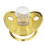 Golden Crown Buchstabe L Schnuller 5,5x4,8 cm 6