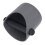 Kaffee Knock Box Grau - 9,98 oz, 10 cm hoch 10