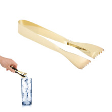 Eiszangen goldplattiert, 2.1oz Edelstahl