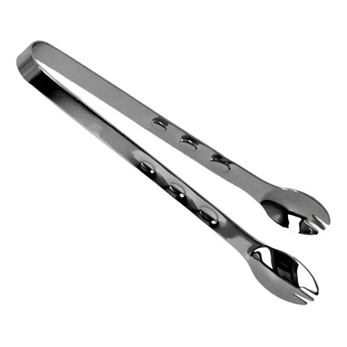 Schwarz plattierte Eiszangen 19,5 cm 304 Edelstahl 2