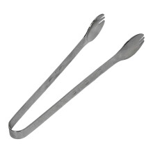 Schwarz plattierte Eiszangen 19,5 cm 304 Edelstahl