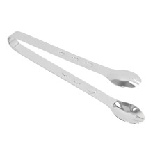 Eiszangen 304-Edelstahl, 19,5 cm, 55 g, spiegelpoliert