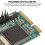Tarjeta Mini PCIe Serial/Paralela 6Gbps 2xDB9RS232 13