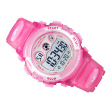 Modell 1451 Kinder-Digitaluhr 50 m 230 mm Pink/Blau