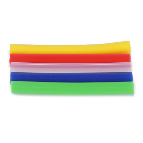 Baby-Teether aus Silikon, 5 Stück, 5 Farben 2