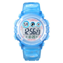 1451 Reloj digital para niños 50 m a prueba de agua 38 mm rosa