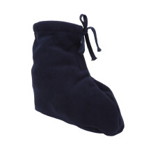 Cobertor de dedo para calcetín de yeso Talla S azul oscuro 22cm/8.7in peluche