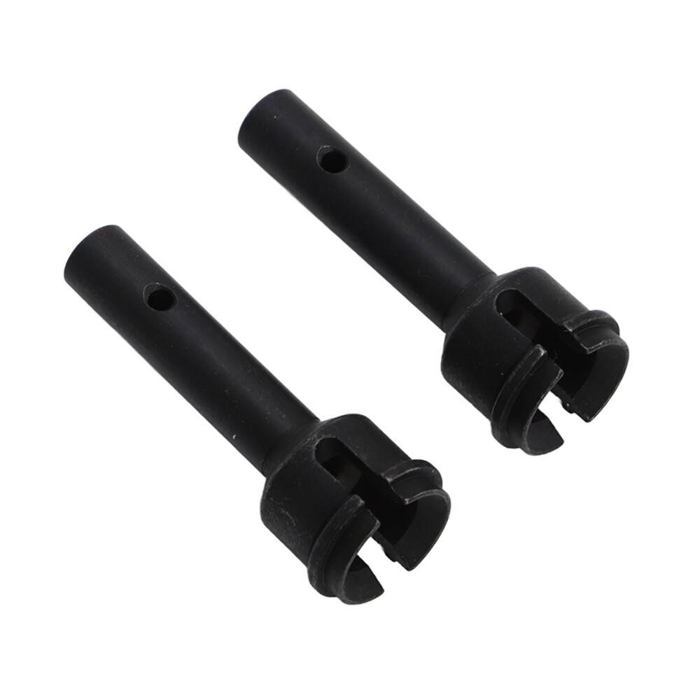 1 Pair Steel RC Rear Wheel Axle RC Car Replacement Accessories for ARRMA 6S 1/7 Models Black-image-OPC-PHV6BQH-NEW