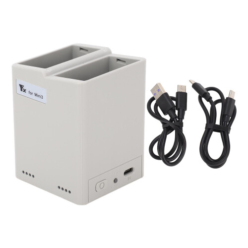 Hub de carga de dos vías MINI3 Pro Gris 8,5 V 3,8 A 1