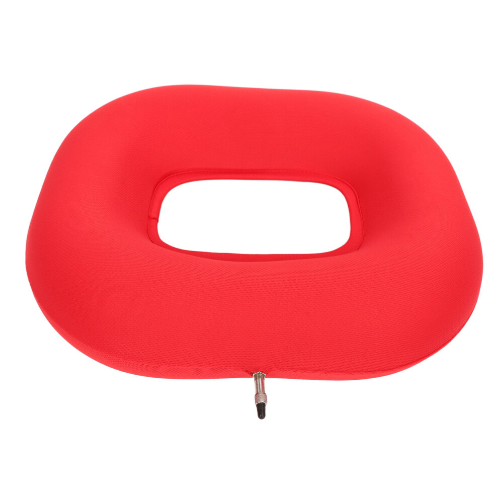 Inflatable Donut Cushion Rectangle Thickened Rubber Foldable Inflatable Ring Seat Cushion for Patients Elderly People