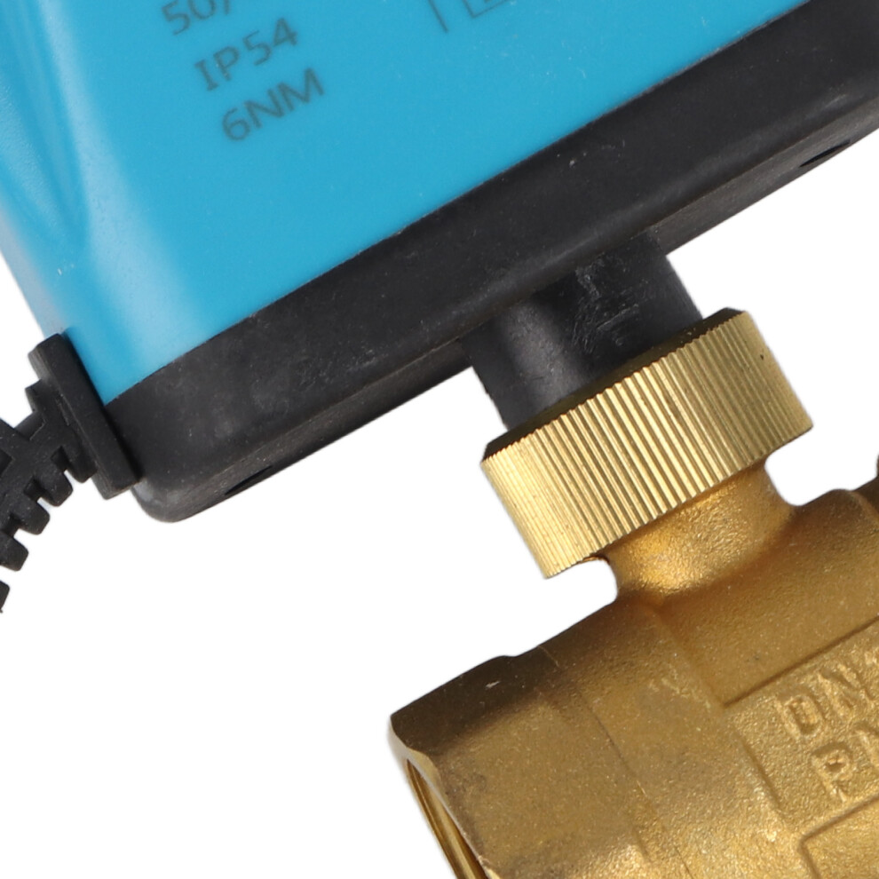 Motorized Ball Valve Electrical 2 Way Dn25 Dc12â24V Industrial Hydraulic Equipment Accessories Normally Closed 9421320806010