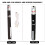 Laser Pointer USB Charging Pen Cat Interactive Toy Pen Light Tool for Home Office Green Beam 3