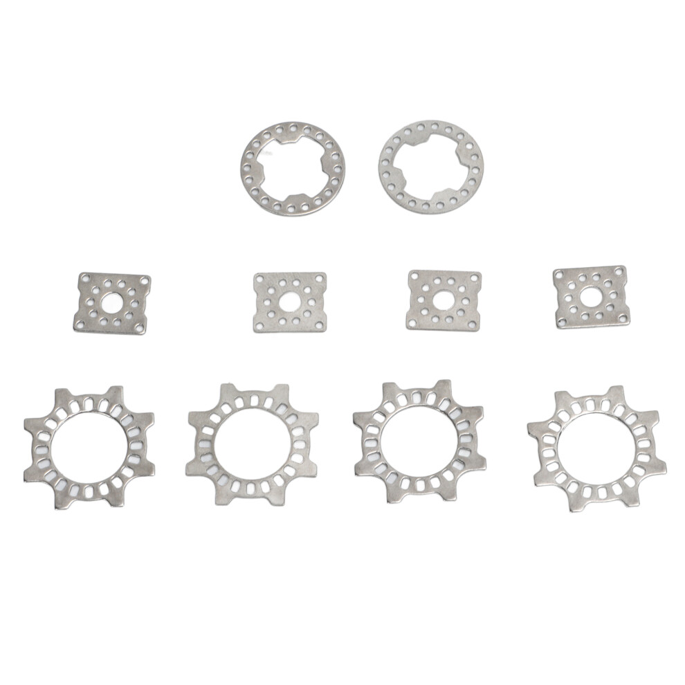 10 Pcs Differential Gasket For Arrma 6S Mojave 1/7 For Kraton 1/8 Rc Car Replacement Differential Shim 9391320806979