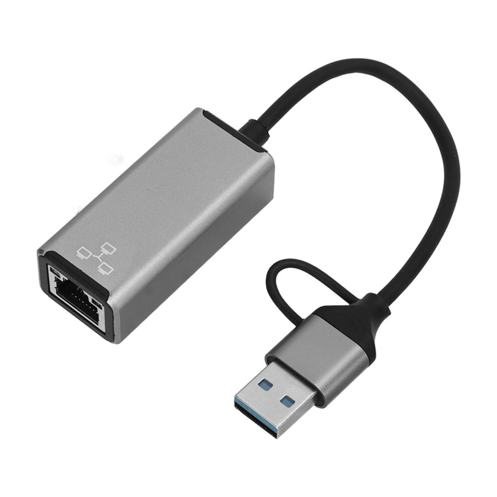 Type C To Ethernet Adapter Usb A To Rj45 Network Adapter For Notebooks Mobile Phones Tablets 3731320808744