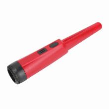 Detector de metales portátil rojo 23,5x4,3 cm 180 g