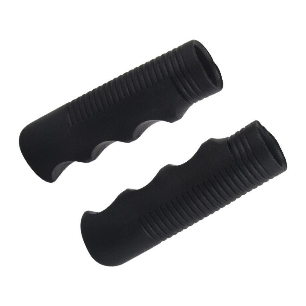 2Pcs Rubber Wheelchair Hand Grips Ergonomic Prevent Slipping Easy Installation Universal Wheelchair Grip Cover