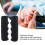2er-Pack Gummi-Rollstuhl-Handgriffe, ergonomisch 7
