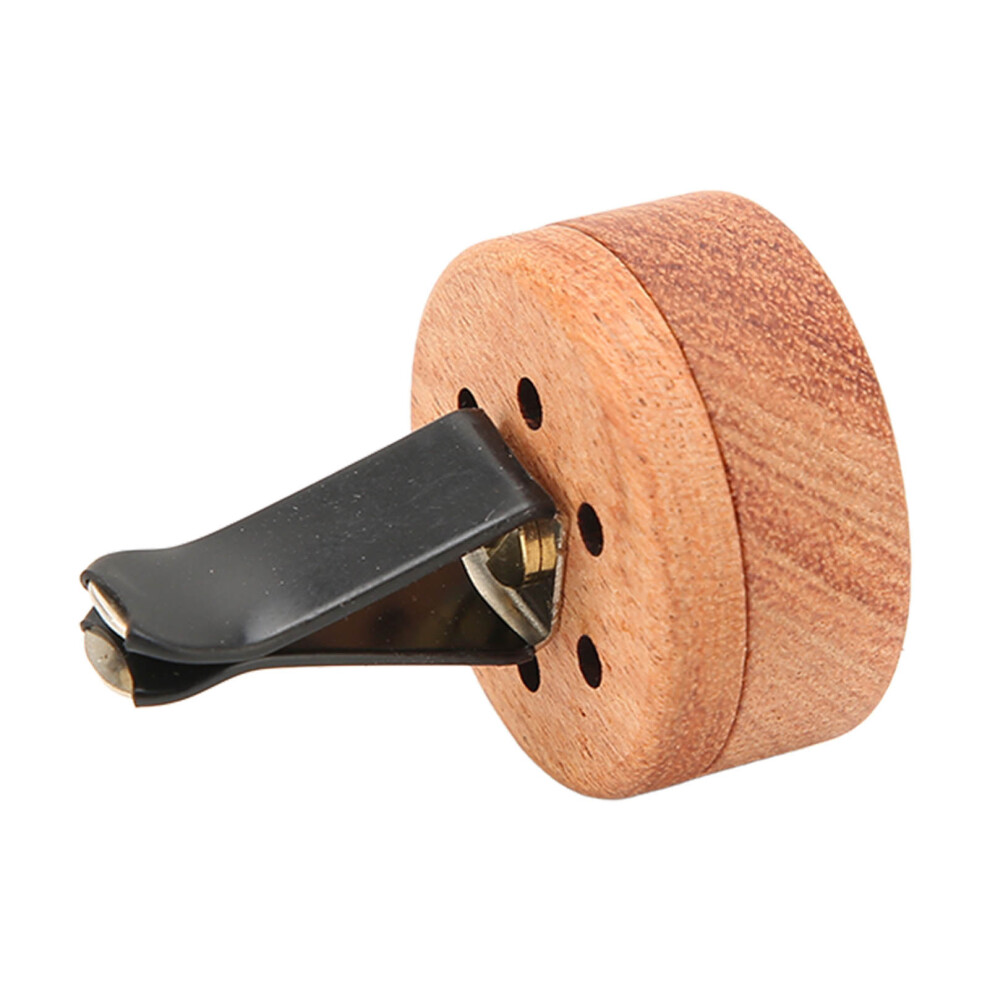 Car Essential Oil Diffusers Rosewood Fragrance Portable Mini Car Wood Diffuser With Volcanic Rock For Car Air Outlet 5061320810729
