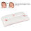 Almohada para niños pequeños 39x23 cm, algodón PP con estampado de conejo 10