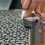 Grau PVC-Silikon Kaffee-Bar-Matte 60x10cm 8
