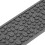 Grau PVC-Silikon Kaffee-Bar-Matte 60x10cm 4