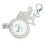 A-Z-Buchstaben Silikon-Babyschnuller Silber 6-18 Monate 3