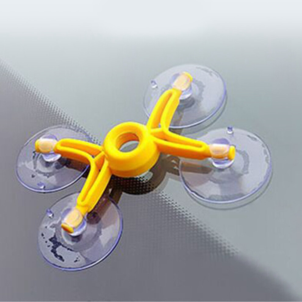 Windshield Crack Repair Kit Stable Suction Cups Fluid Filler Repair Fluid For Car Window Yellow 8761320818646