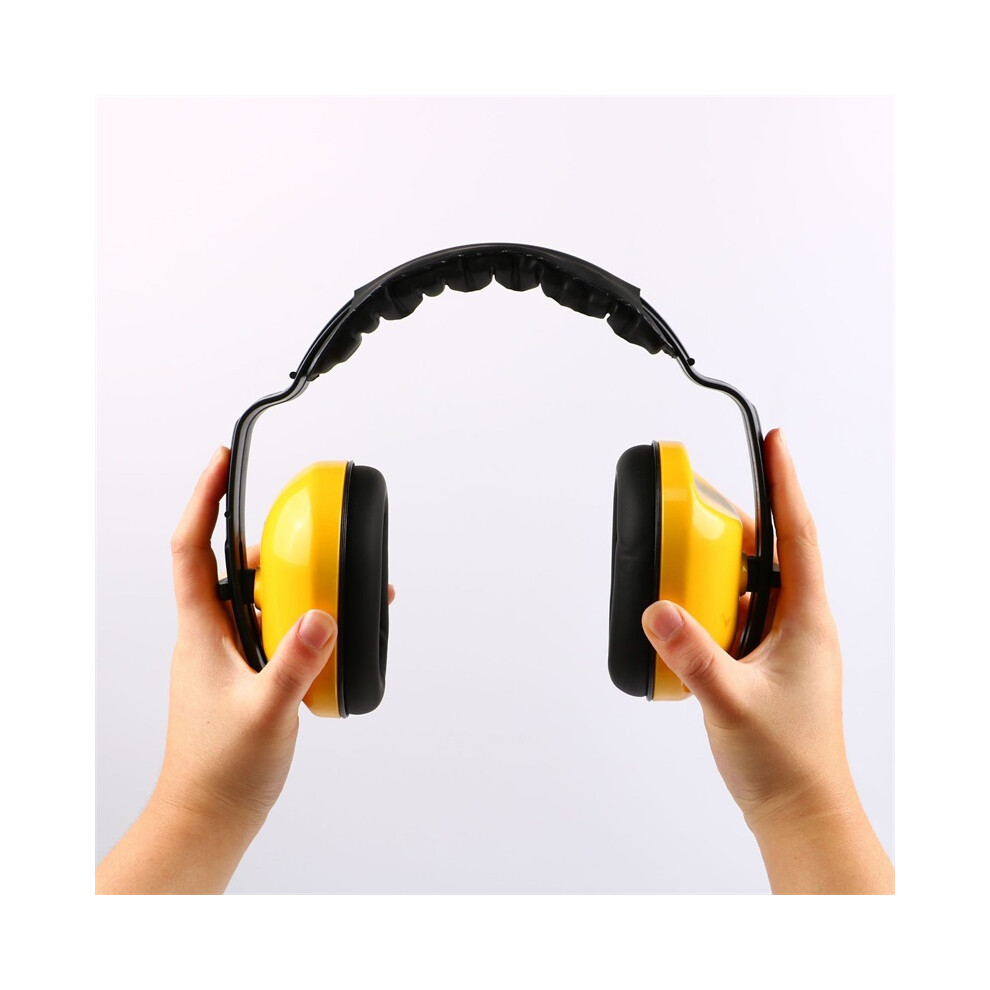 Noise Reduction Safety Ear Muffs 29Db Nrr Telescopic Adjustable Synthetic Foam Noise Cancelling Ear Muffs 8081320818850