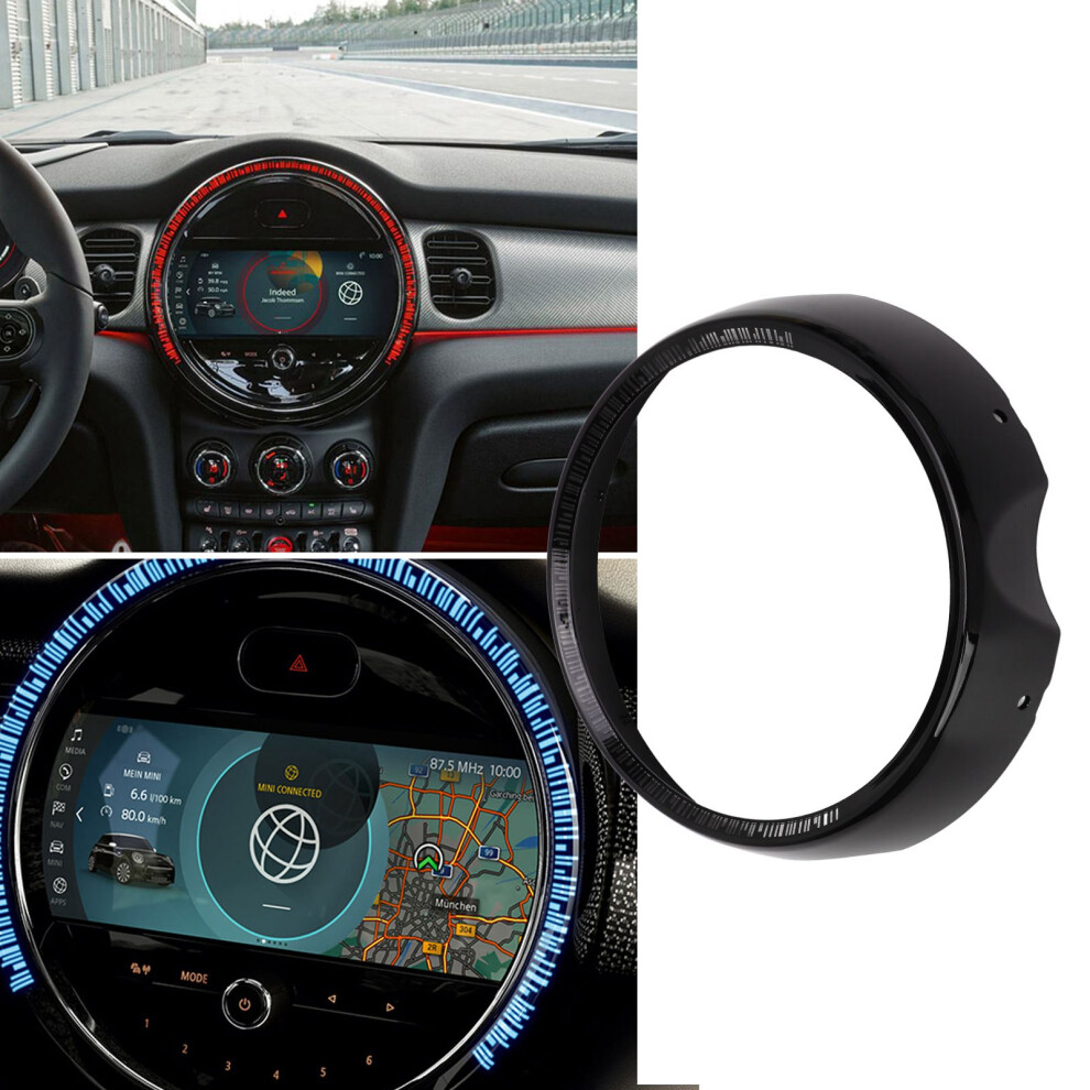 Center Console Screen Trim Decorative Abs Mirror Polished Replacement For F55 F56 F57 2014Â2022 8.8In 6911320820343