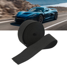 Fibra de vidrio 16 mm manga térmica negra escudo expandible para tubo de aceite & cable del coche 3 m