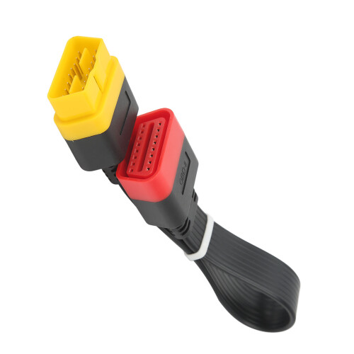 Cable de extensión OBDII de 16 pines macho a hembra, 375 mm 2