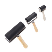 3Pcs Rubber Roller Art Craft Brayer for Printmaking Print Ink Stamping Tools Supplies