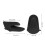 2 Stück Mini-Silikon-Ofenhandschuhe Schwarz, 20 cm 12