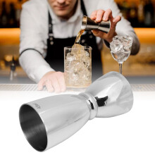 Edelstahl-Messbecher mit zwei Köpfen 92mm Col