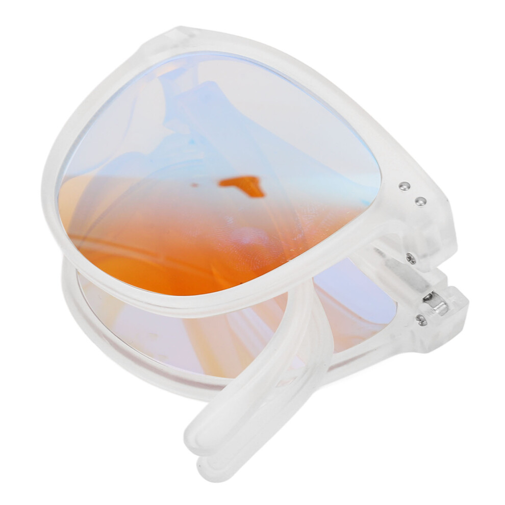 Color Blind Glasses Red Green Blind Correcting Glasses Folding Portable Eyeglasses for Color Blindness Transparent