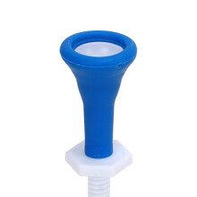 5 Stück verstellbare Kunststoff-Golf-Tees, 8,6 cm, Weiß