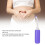 Bidet-Sprühflasche EVA/PP lila Stretch-Düse 8