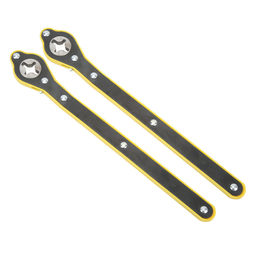 Pair 13.4In Car Jack Ratchet Wrench Labor Saving Tire Wheel Lug Wrench Repair Tool For Cars Suvs Trucks 6911320830816