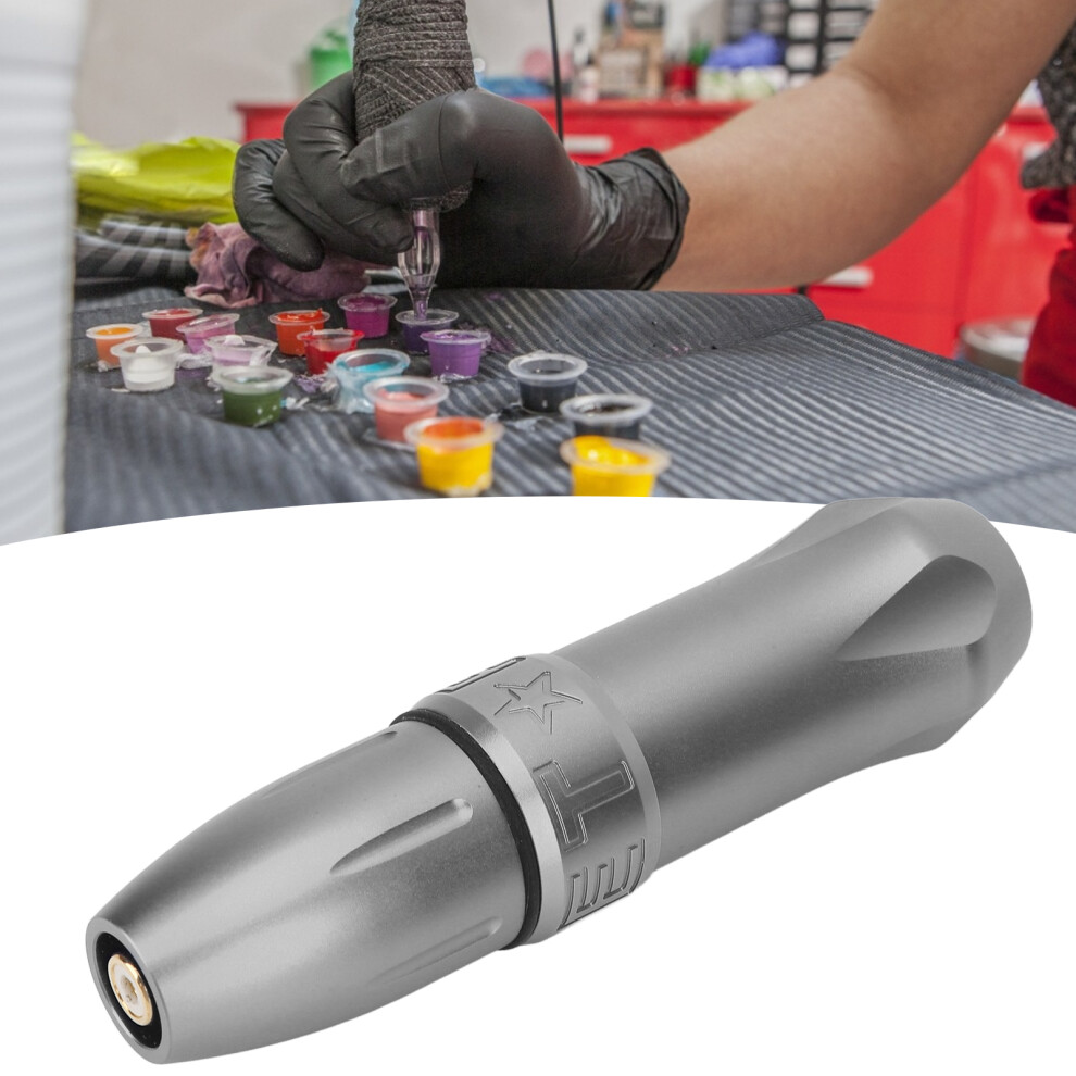Grey Rotary Cartridges Tattoo Pen Strong Torsion Shader Liner High Frequency 9000Rpm Tattoo Machine With Rca Cord