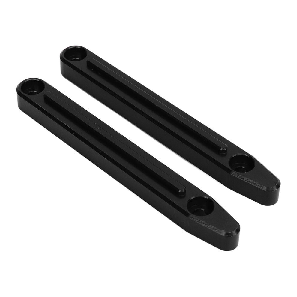 RC Roof Rails Aluminum Alloy Lightweight Upgrade Part Replacement Roof Rail for ARRMA 1/7 Black