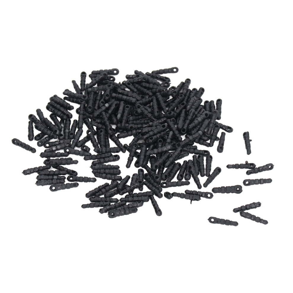 500Pcs Earphone Jack Dust Plug Charm With Holes Universal Dustproof Round Head Phone Dust Plug Charm For Cell Phone Black 7901320834678
