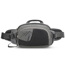 Riñonera porta-botellas 0,23 kg 22x8x15 cm negro