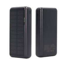 30000mAh Solar-Powerbank mit Dual-USB, tragbar für den Außenbereich