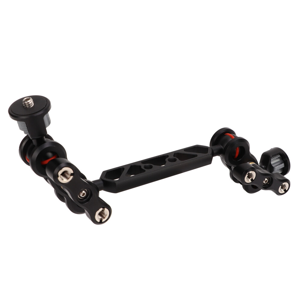 Articulating Arm Aluminum Alloy 11In Lengthened Adjustable Articulating Ballhead Extension Bar For Camera Monitor 5011320836519