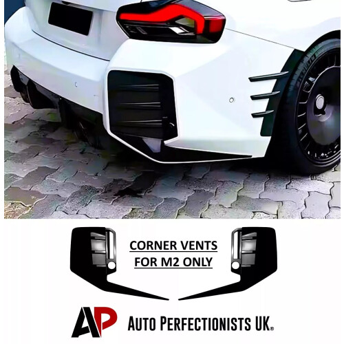 For BMW M2 G87 Rear Corner Diffuser Side Vents Body Kit M Performance