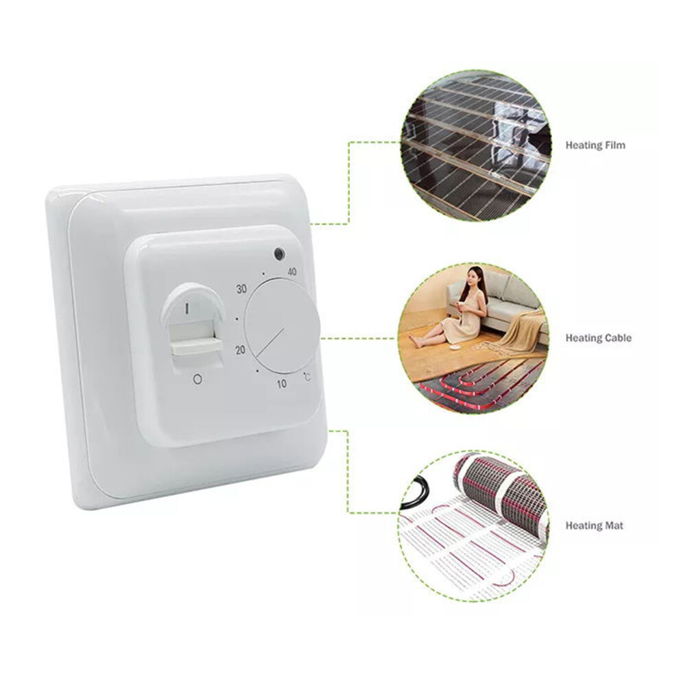 Floor Heating Thermostat Limit Sensor 16A Electronic Heating Thermostat Underfloor Heating Controller 7901320844738
